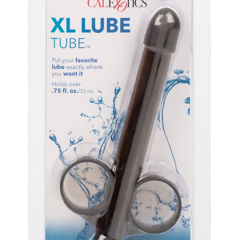Comprar CALEXOTICS XL Lube Tube Negro – Tubo de Lubricante Para Aplicación Precisa y Cómoda-Noxtic
