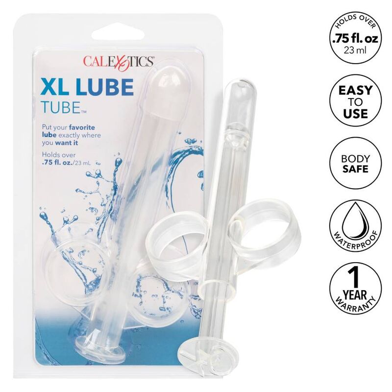 Comprar CALEXOTICS XL Lube Tube – Aplicador Preciso Para Lubricante Con Diseño Innovador-Noxtic