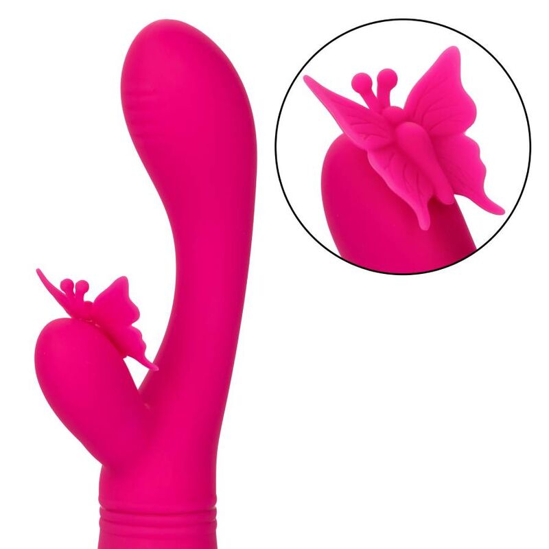 Comprar CALEXOTICS Butterfly Kiss Flutter Rosa – Vibrador Recargable Con Diseño Elegante Para Placer Intimo-Noxtic
