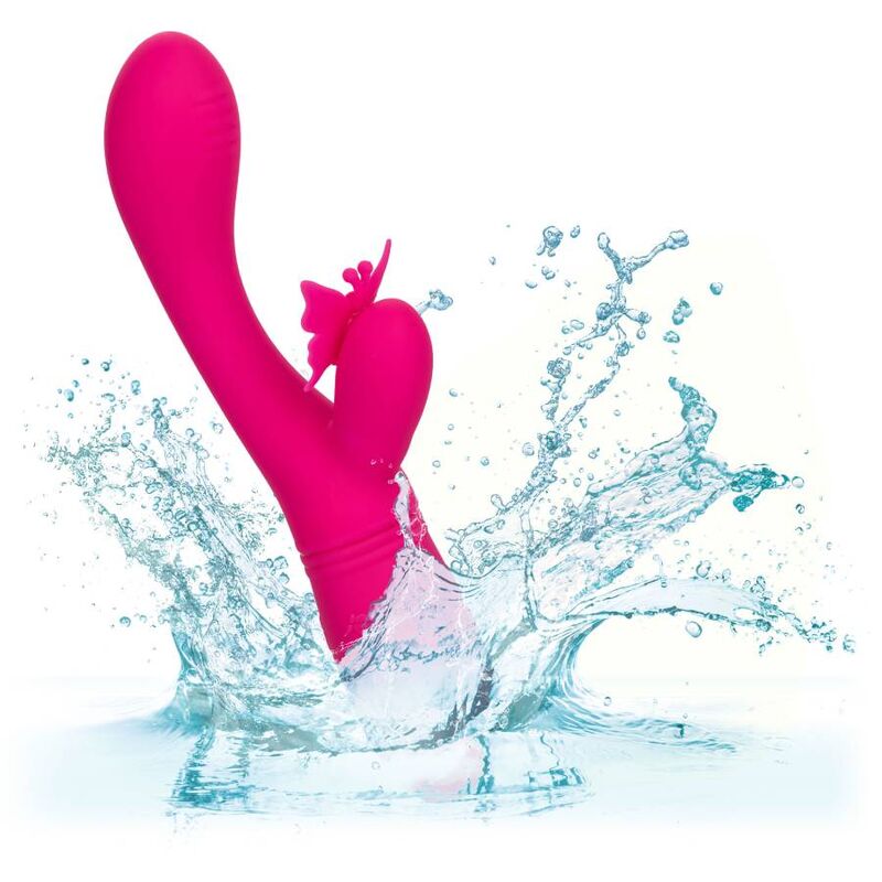 Comprar CALEXOTICS Butterfly Kiss Flutter Rosa – Vibrador Recargable Con Diseño Elegante Para Placer Intimo-Noxtic