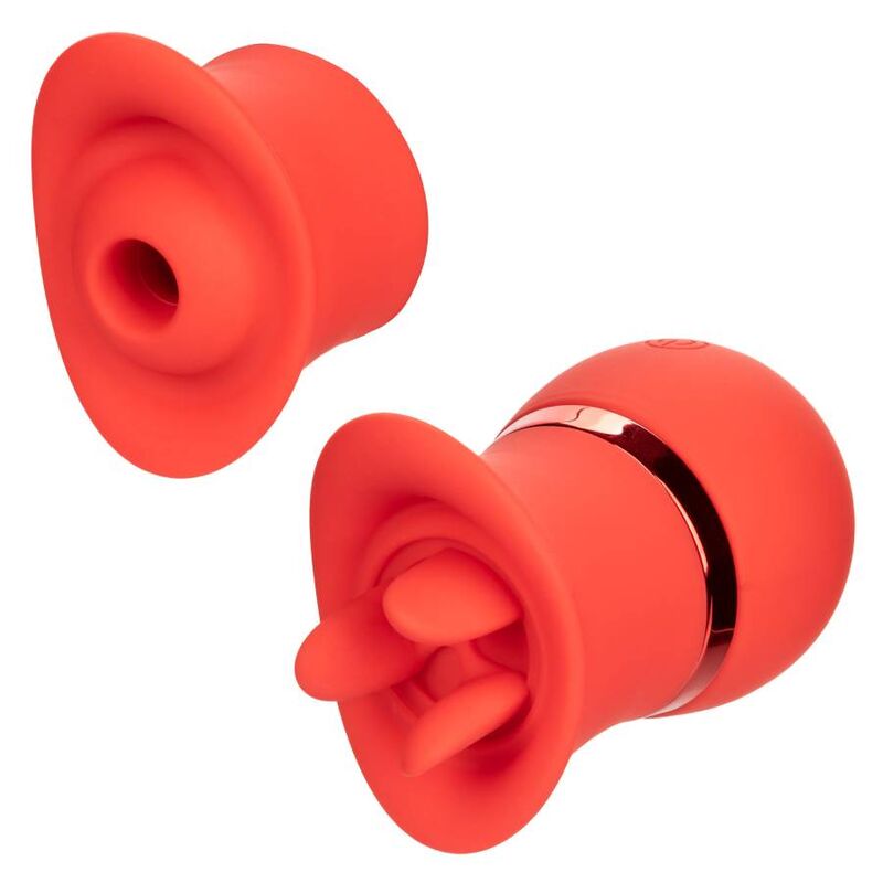 Comprar CALEXOTICS French Kiss Suck & Play Set – Conjunto Innovador Para Explorar Placer Intimo Con Diseño Moderno-Noxtic