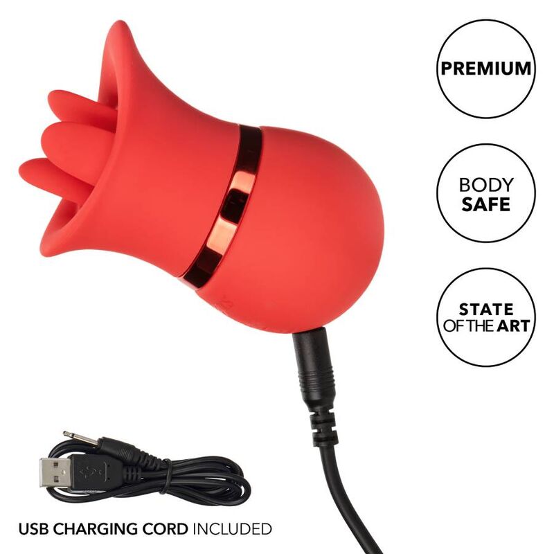 Comprar CALEXOTICS French Kiss Suck & Play Set – Conjunto Innovador Para Explorar Placer Intimo Con Diseño Moderno-Noxtic