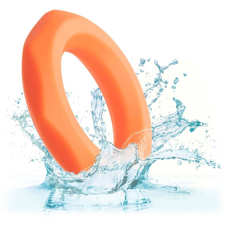Comprar CALEXOTICS Alpha Sexagon Ring Naranja – Juguete Con Diseño Hexagonal De Silicona Ultra Elástica-Noxtic