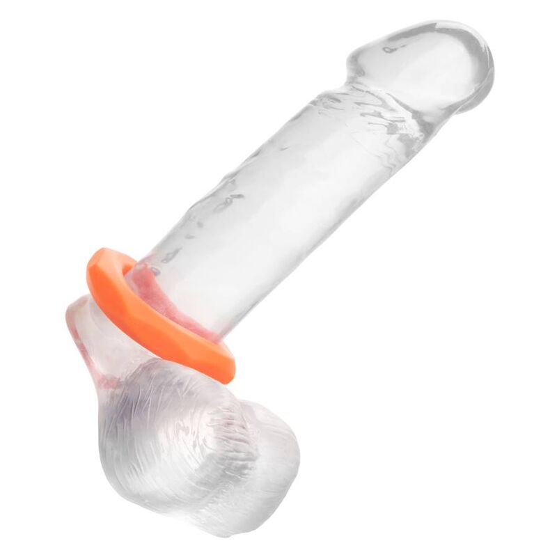 Comprar CALEXOTICS Alpha Sexagon Ring Naranja – Juguete Con Diseño Hexagonal De Silicona Ultra Elástica-Noxtic