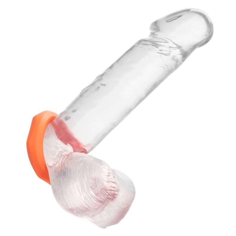 Comprar CALEXOTICS Alpha Sexagon Ring Naranja – Juguete Con Diseño Hexagonal De Silicona Ultra Elástica-Noxtic