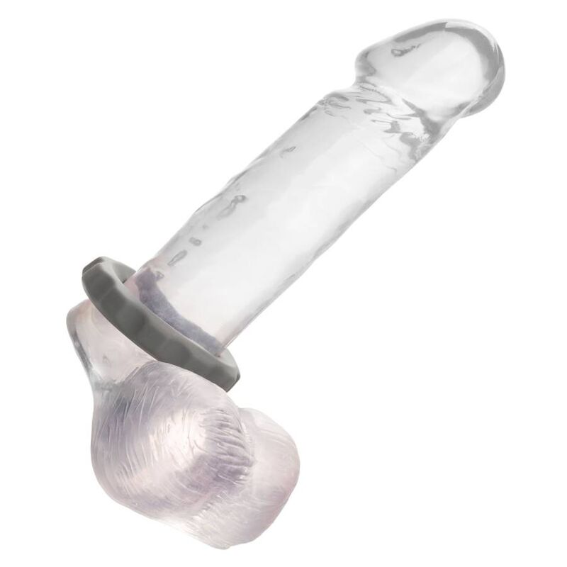 Comprar CALEXOTICS Alpha Erect Ring Gris – Diseño Confortable En Silicona Premium Para Placer Mejorado-Noxtic