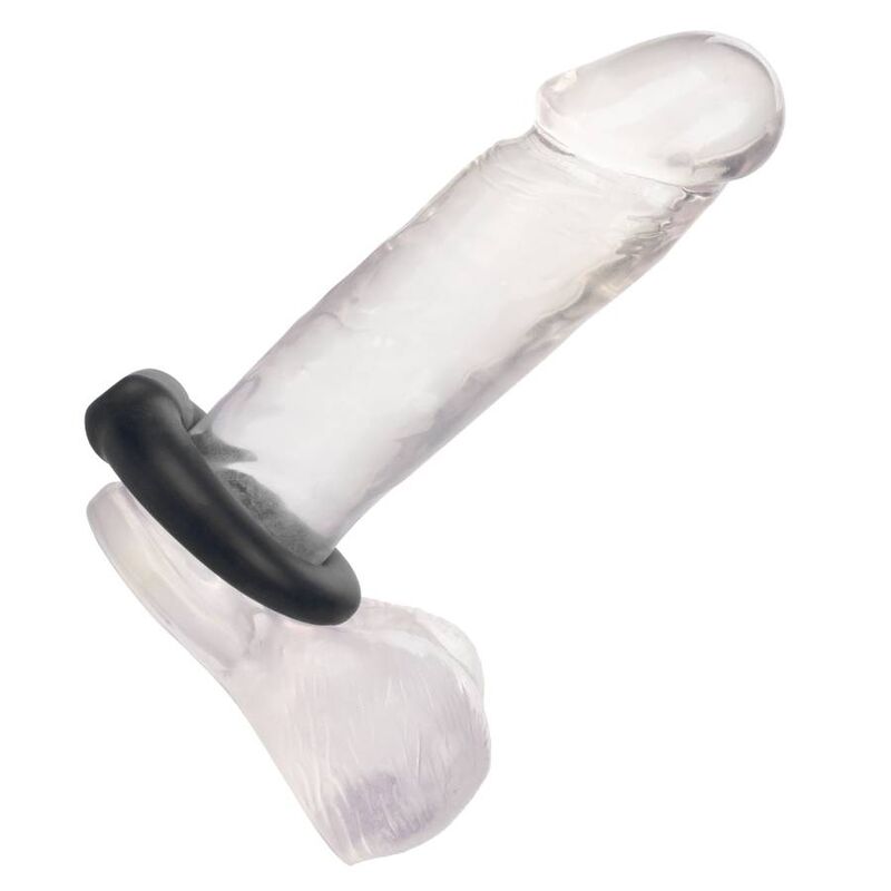 Comprar CALEXOTICS Alpha Optimum Ring Negro – Anillo Ergonómico De Silicona Para Placer Reimaginado-Noxtic