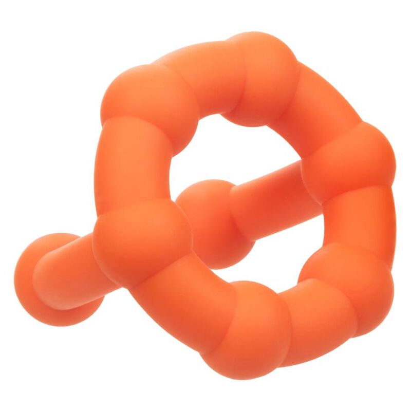 Comprar CALEXOTICS Alpha All Star Ring Naranja – Anillo Potenciador Con Diseño Elegante Para Placer Íntimo-Noxtic