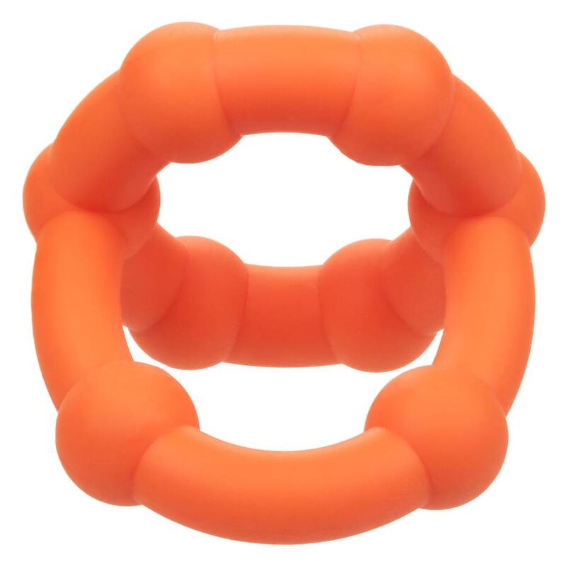 Comprar CALEXOTICS Alpha All Star Ring Naranja – Anillo Potenciador Con Diseño Elegante Para Placer Íntimo-Noxtic
