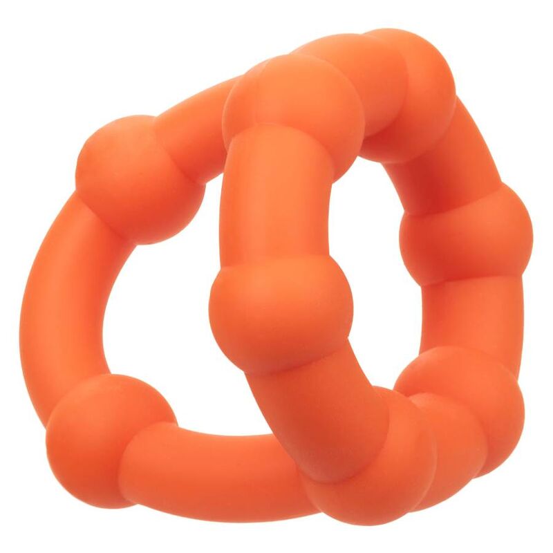 Comprar CALEXOTICS Alpha All Star Ring Naranja – Anillo Potenciador Con Diseño Elegante Para Placer Íntimo-Noxtic