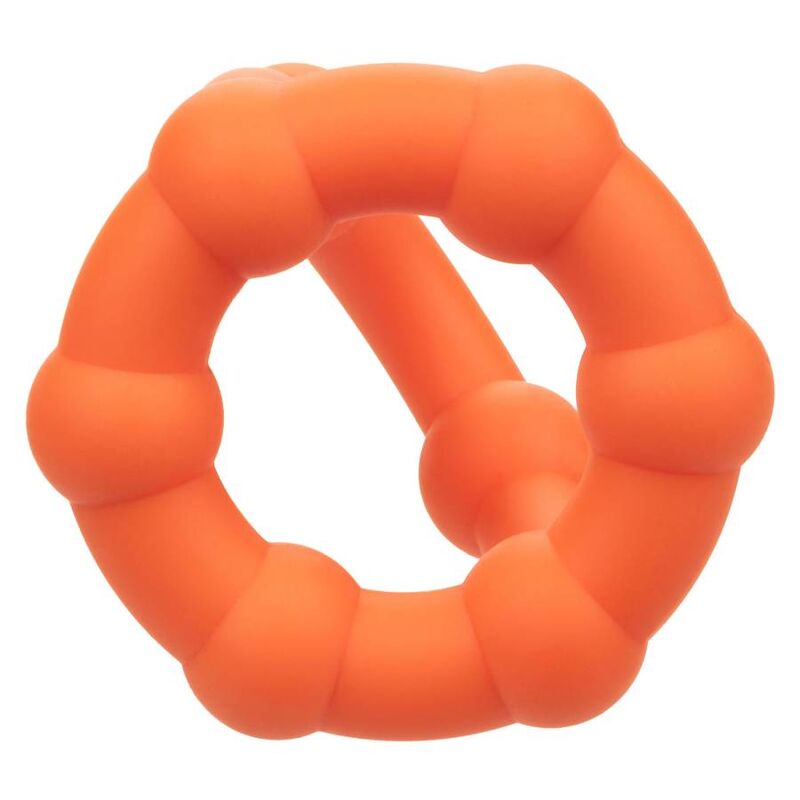Comprar CALEXOTICS Alpha All Star Ring Naranja – Anillo Potenciador Con Diseño Elegante Para Placer Íntimo-Noxtic