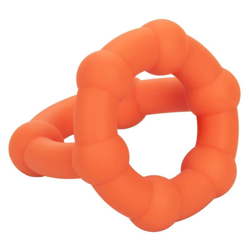 Comprar CALEXOTICS Alpha All Star Ring Naranja – Anillo Potenciador Con Diseño Elegante Para Placer Íntimo-Noxtic