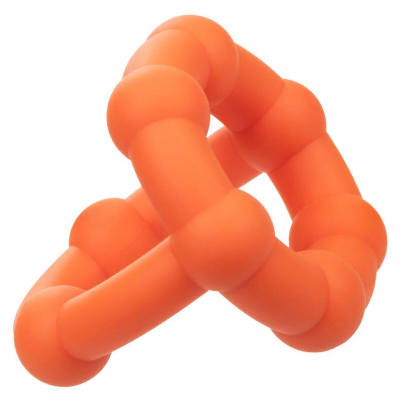Comprar CALEXOTICS Alpha All Star Ring Naranja – Anillo Potenciador Con Diseño Elegante Para Placer Íntimo-Noxtic
