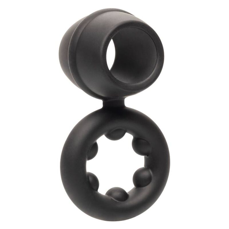 Comprar CALEXOTICS Alpha Dual Magnum Ring Negro – Anillo Doble Con Diseño Ergonómico Para Mayor Placer-Noxtic