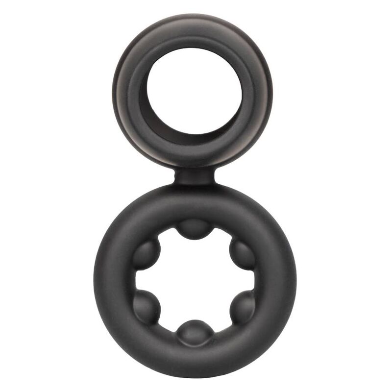Comprar CALEXOTICS Alpha Dual Magnum Ring Negro – Anillo Doble Con Diseño Ergonómico Para Mayor Placer-Noxtic