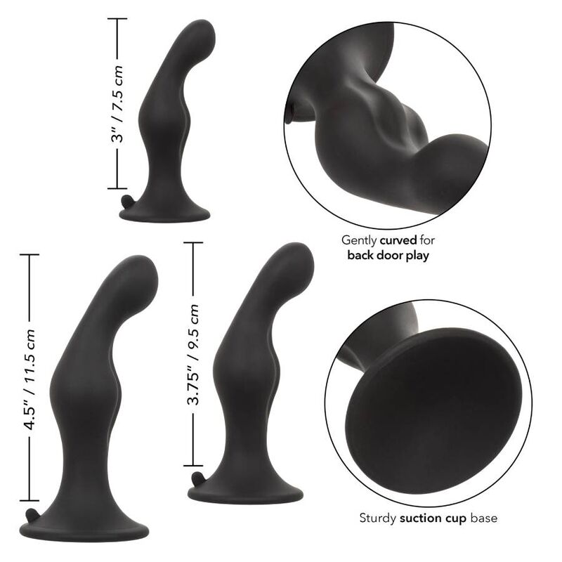 Comprar CALEXOTICS Anal Ripple Kit – Kit De Juguetes Con Diseño Graduado Para Autoexploración Placentera-Noxtic