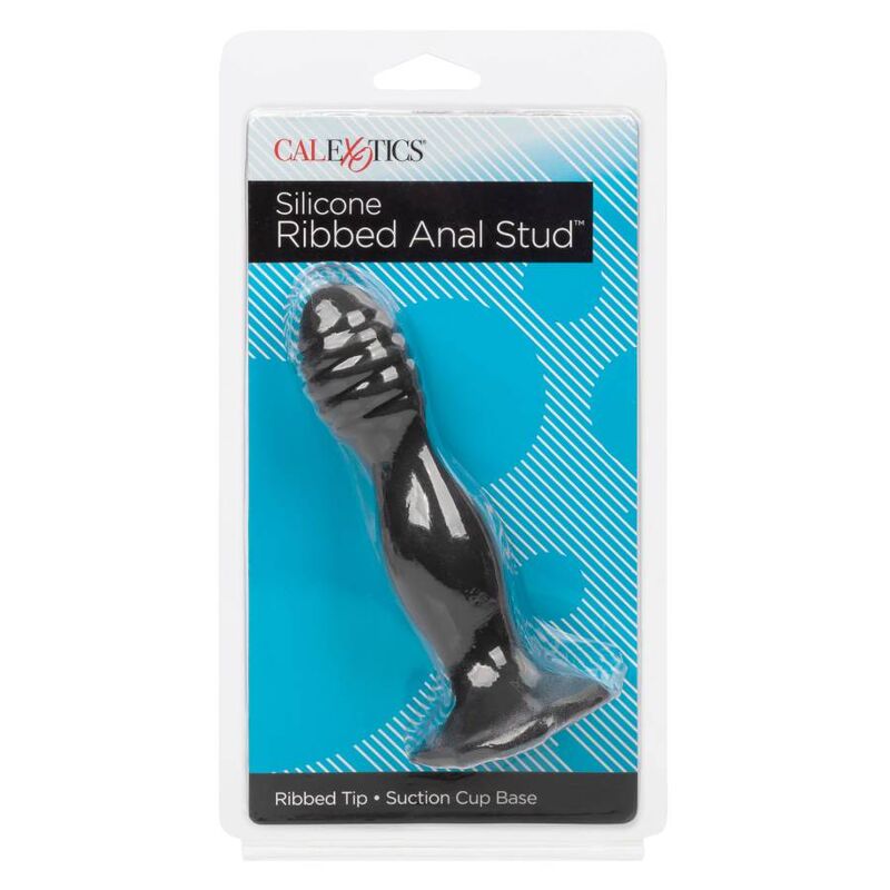 Comprar CALEXOTICS Ribbed Anal Stud – Diseño Acanalado Para Placer Intenso-Noxtic