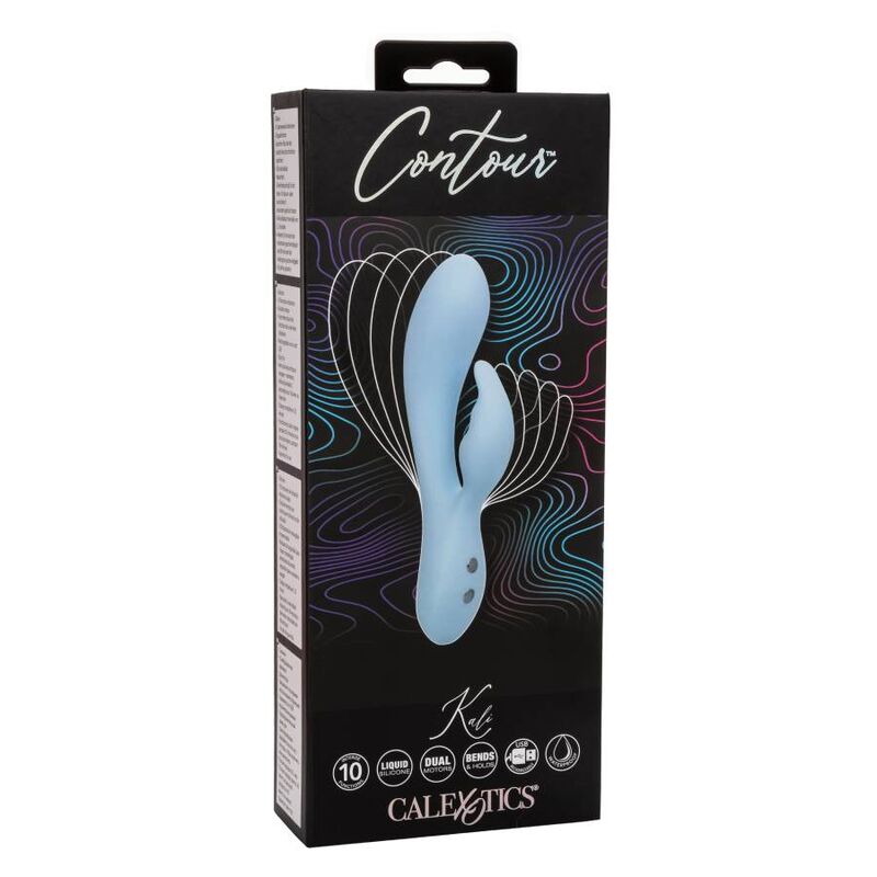 Comprar CALEXOTICS Contour Kali Azul – Vibrador Recargable Con Diseño Ergonómico Y Versátil-Noxtic