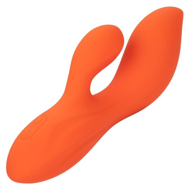 Comprar CALEXOTICS Stella Dual Teaser Naranja – Juguete Erótico De Silicona Con Diseño Elegante-Noxtic