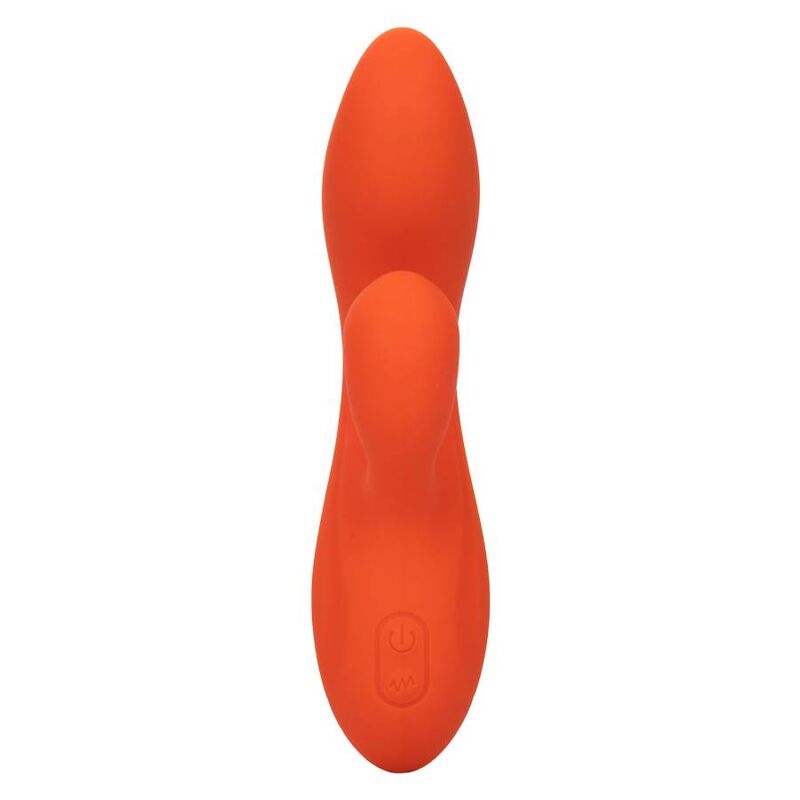 Comprar CALEXOTICS Stella Dual Teaser Naranja – Juguete Erótico De Silicona Con Diseño Elegante-Noxtic
