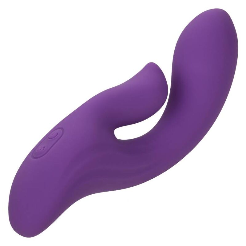 Comprar CALEXOTICS Stella Dual Pleaser Violeta – Juguete Erótico Con Diseño Curvado Para Placer Amedido-Noxtic