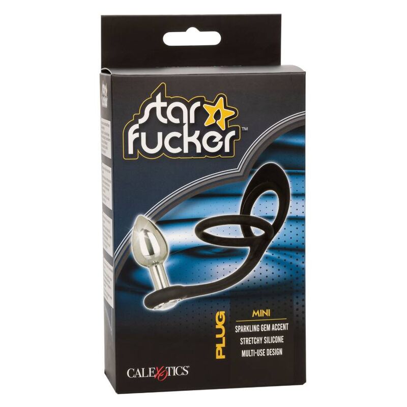 Comprar CALEXOTICS Mini Plug Star Fucker – Plugg Innovador Con Diseño Ergonómico De Silicona Y Metal-Noxtic