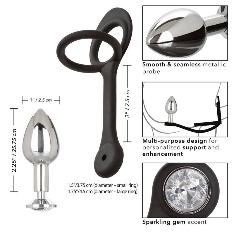 Comprar CALEXOTICS Mini Plug Star Fucker – Plugg Innovador Con Diseño Ergonómico De Silicona Y Metal-Noxtic