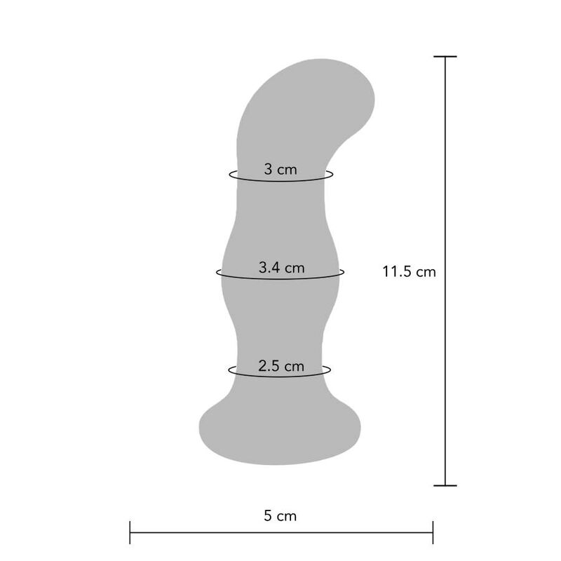 Comprar TOYJOY The Gleaming Plug Cristal – Diseño Elegante Para Estimulación Única-Noxtic