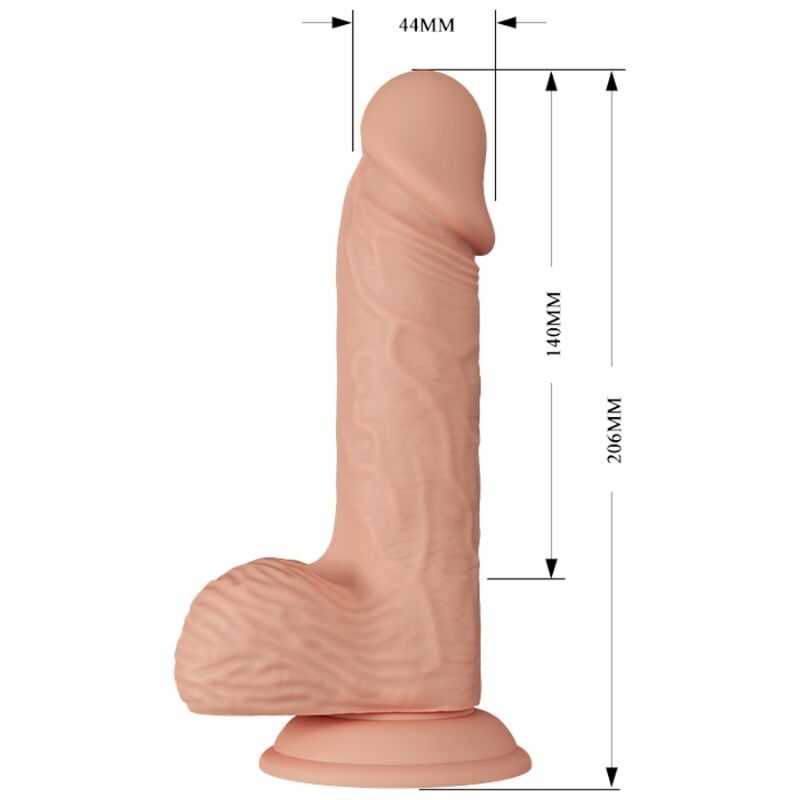 Comprar BAILE Beautiful Encounter Catoblepas Vibración 20.6 CM Natural – Juguete Erótico Con Acabado Realista Y Vibraciones Ajustables-Noxtic