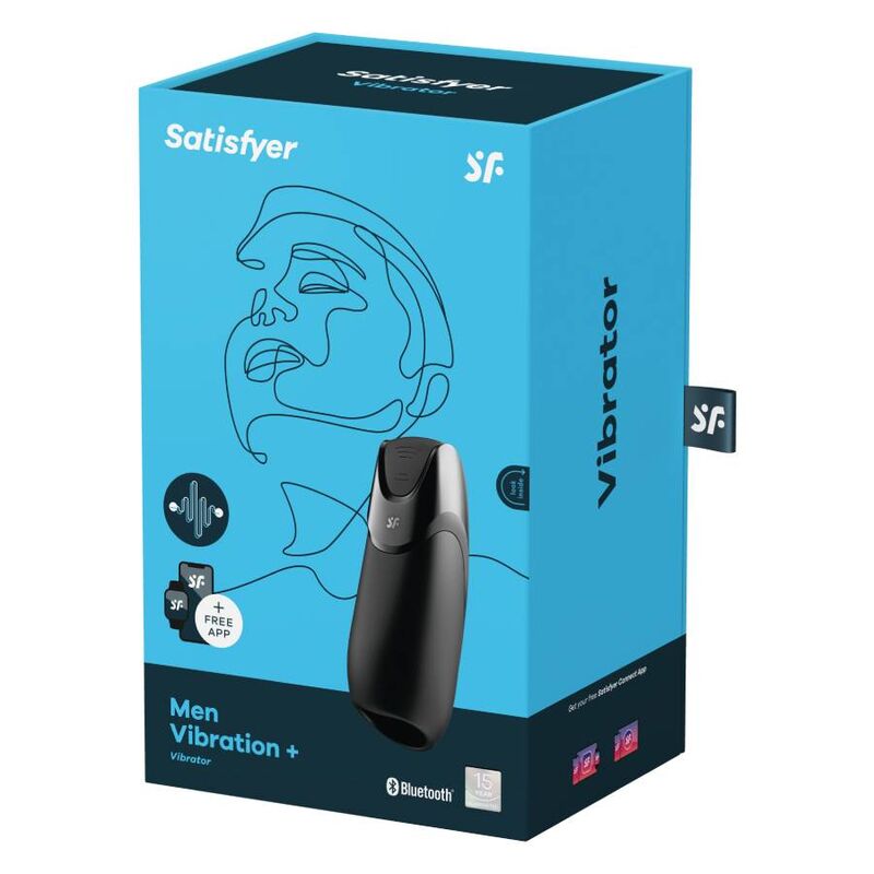 Comprar Satisfyer Men Vibration Negro – Estimulador Ergonómico Con Vibración Intensa-Noxtic