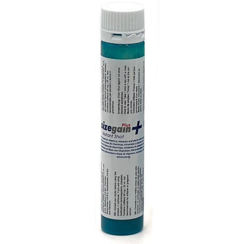 500 COSMETICS - SIZEGAIN PLUS INSTANT SHOT VIGORIZANTE MASCULINO 5 UNIDADES-500COSMETICS-Noxtic