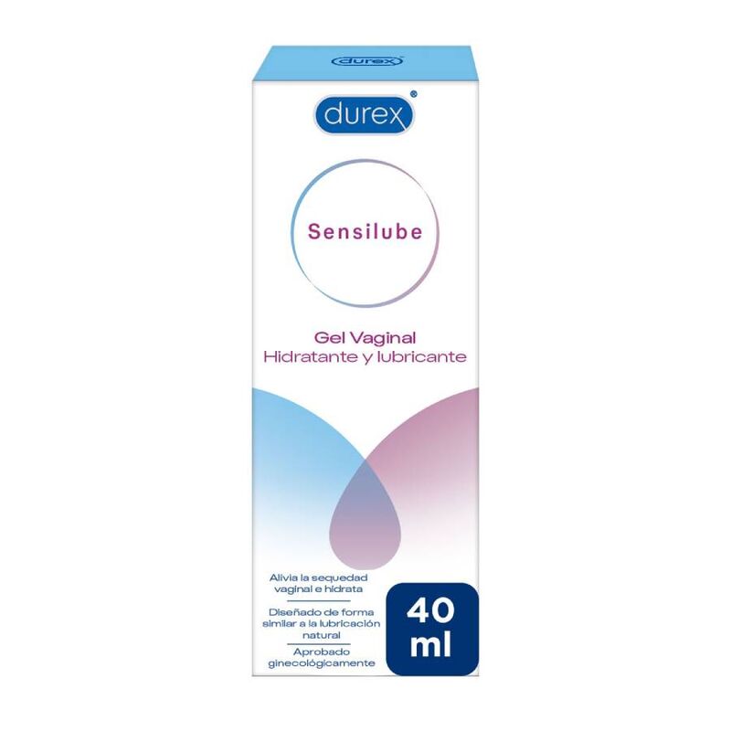 Comprar Durex Sensilube Gel Hidratante 40 Ml – Gel Lubricante Para Máxima Hidratación Y Comodidad-Noxtic