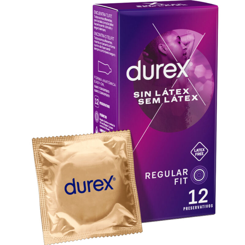Comprar Durex Preservativos Sin Látex 12 Unidades – Protección Segura Para Personas Con Alergia Al Látex-PRESERVATIVOS-Noxtic