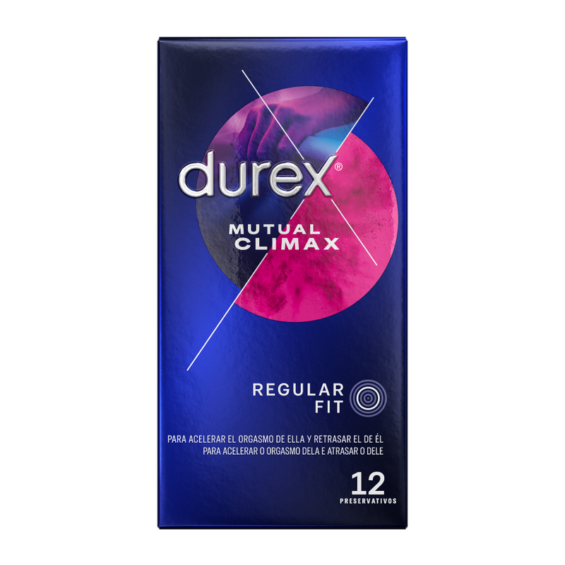 Comprar DUREX Climax Mutuo 12 Unidades – Preservativos Con Diseño Que Potencia El Placer Compartido-PRESERVATIVOS-Noxtic