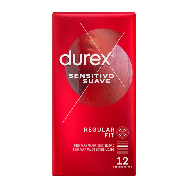Comprar DUREX Sensitivo Suave 12 Unidades – Preservativos Ultrafinos Para Sensaciones Naturales-PRESERVATIVOS-Noxtic