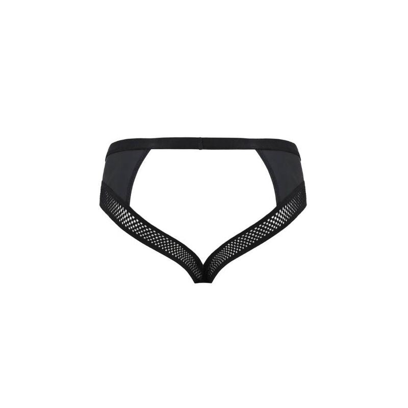 Comprar PASSION Slip Abierto Tom Negro L XL – Ropa Íntima Elegante Para Comodidad y Estilo-Noxtic