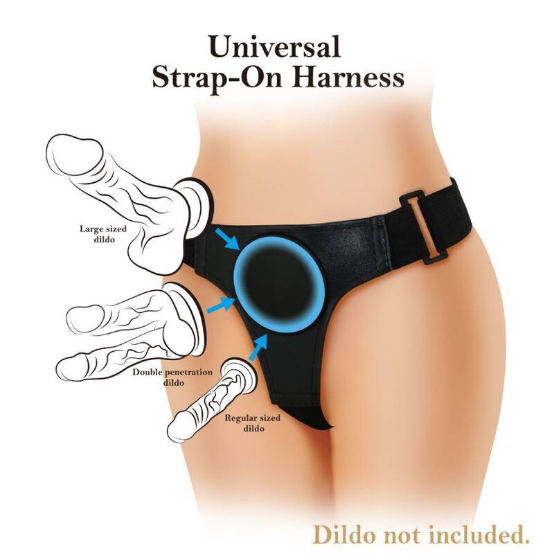 Comprar Pretty Love Arnés Universal Negro – Diseño Ergonómico Para Libertad Sensorial-Noxtic