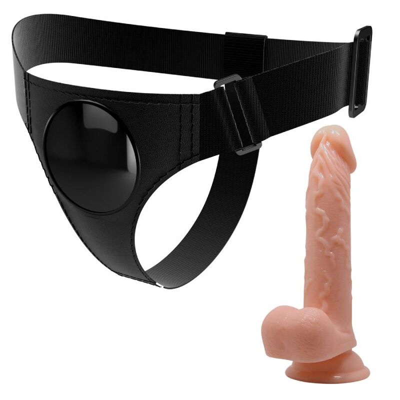 Comprar Pretty Love Harness Briefs – Arnés Universal Con Dildo Realista Para Placer Intenso-Noxtic