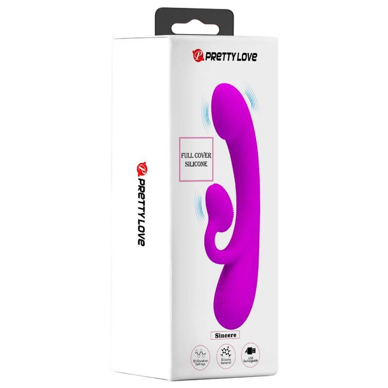 Comprar Pretty Love Sincere Vibrador Conejo – Silicona Médica Para Estimulación Dual-Noxtic