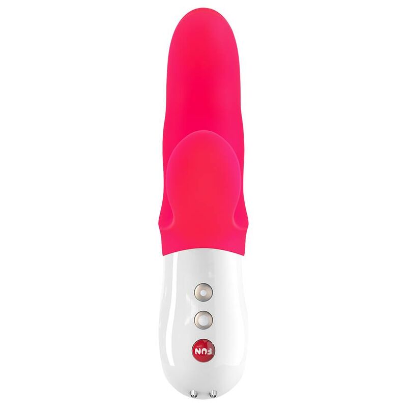 Comprar FUN FACTORY Miss Bi Doble Vibrador Rosa Blanco – Estimulador Recargable Con Diseño Ergonómico-Noxtic