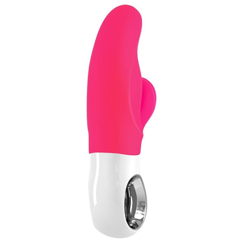 Comprar FUN FACTORY Miss Bi Doble Vibrador Rosa Blanco – Estimulador Recargable Con Diseño Ergonómico-Noxtic