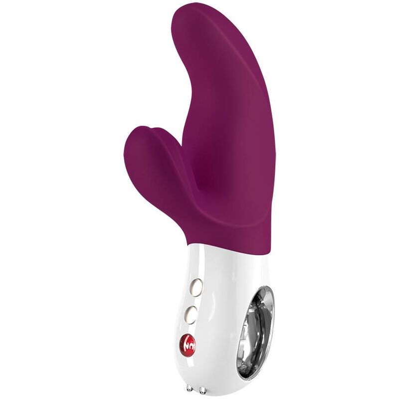 Comprar FUN FACTORY Miss Bi Dual Vibrador Blanco – Estimulación Doble Con Diseño Ergonómico y Silicona Médica-Noxtic