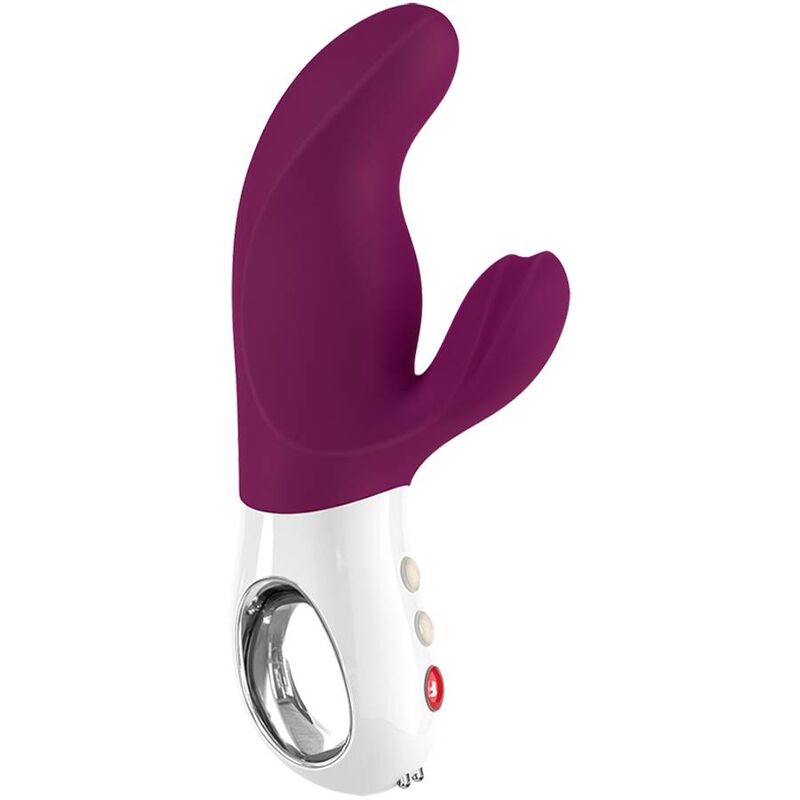 Comprar FUN FACTORY Miss Bi Dual Vibrador Blanco – Estimulación Doble Con Diseño Ergonómico y Silicona Médica-Noxtic