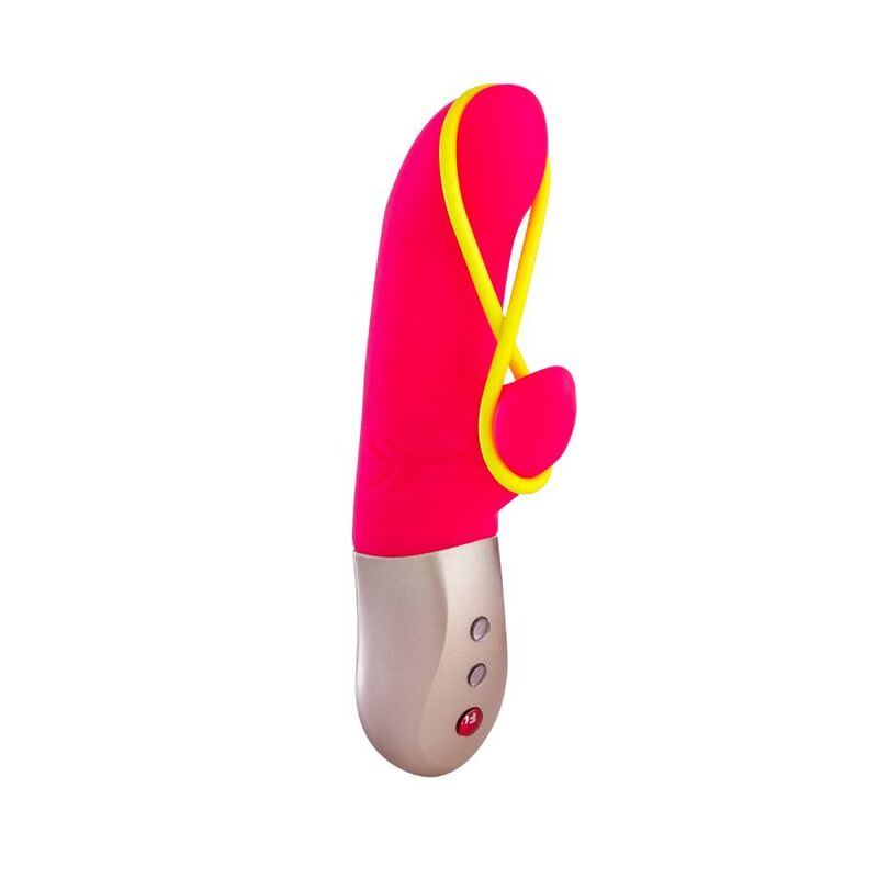Comprar FUN FACTORY Amorino Mini Vibrador Rosa Y Amarillo Neon – Vibrador Recargable Compacto Para Placer Intenso-Noxtic