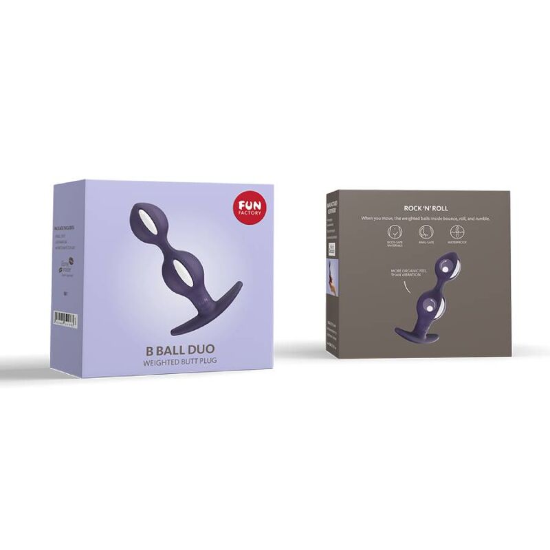 Comprar FUN FACTORY B Balls Duo Violeta – Juguete Erótico Para Estimulación Con Diseño Elegante-Noxtic