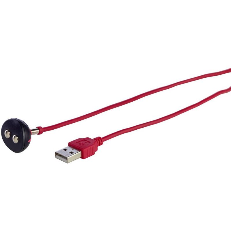 Comprar FUN FACTORY Cargador Magnético USB Rojo – Conexión Eficaz Para Juguetes Eróticos-Noxtic