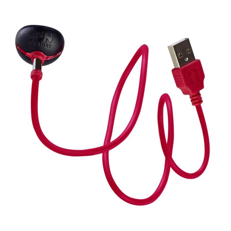 Comprar FUN FACTORY Cargador Magnético USB Rojo – Conexión Eficaz Para Juguetes Eróticos-Noxtic