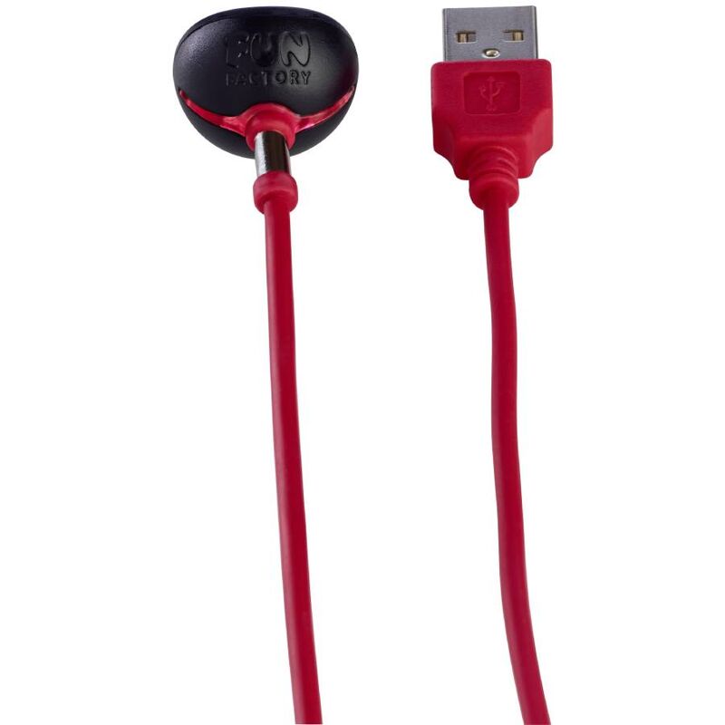 Comprar FUN FACTORY Cargador Magnético USB Rojo – Conexión Eficaz Para Juguetes Eróticos-Noxtic