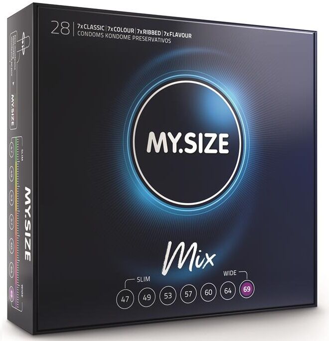 Comprar MY SIZE Mix Preservativos 69 Mm 28 Unidades – Variedad Segura Para Placer Intimo-PRESERVATIVOS-Noxtic