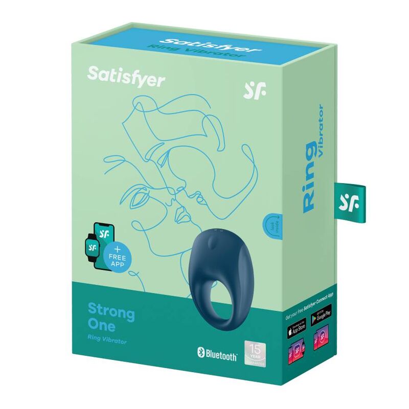 Comprar Satisfyer Strong One Connect App – Anillo Con Diseño Ergonómico Para Mejorar La Resistencia-Noxtic